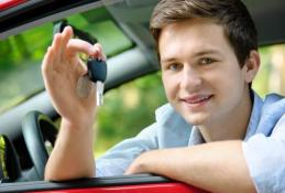 Portrait happy, smiling woman sitting in the car looking out windows.jpg